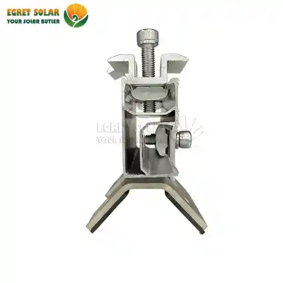 Trapezoidal Corrugated Steel Roof Clamp