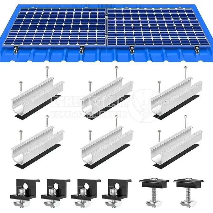 کیت نصب PV برای سقف ذوزنقه ای