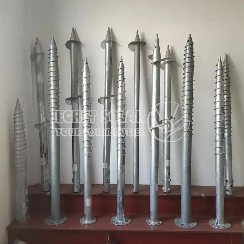 بنیاد پیچ ​​زمین سیستم نصب خورشیدی